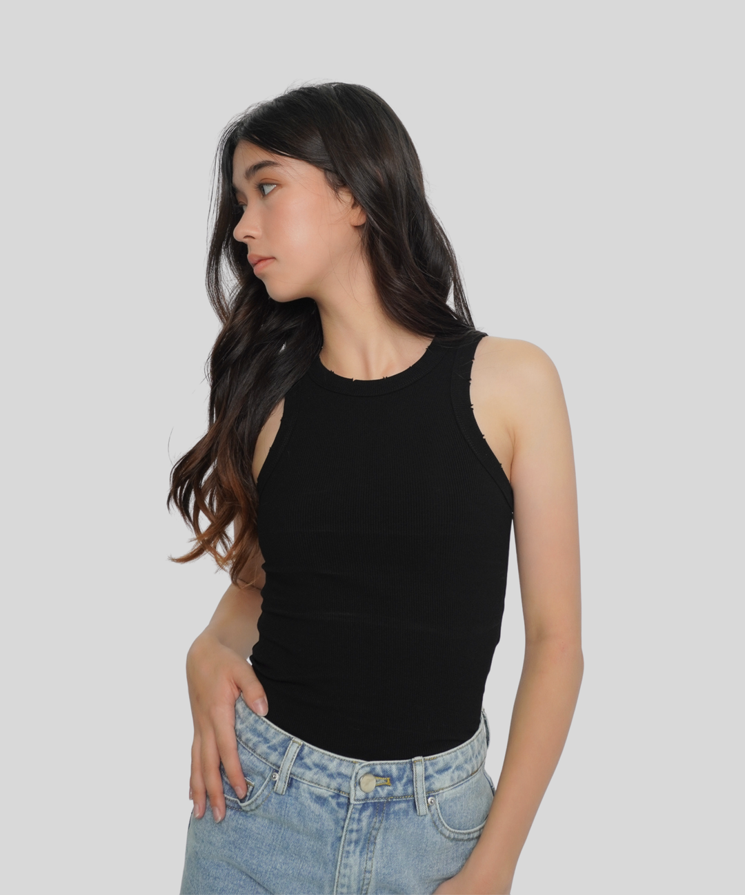 Distressed Tank Top