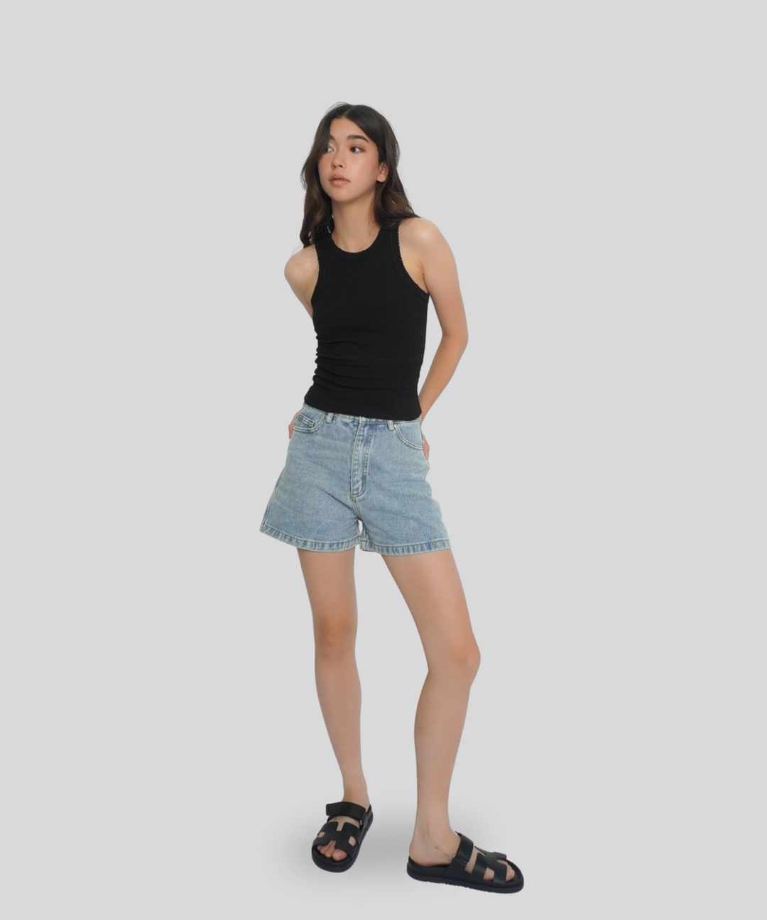 Contrast Stitch Shorts
