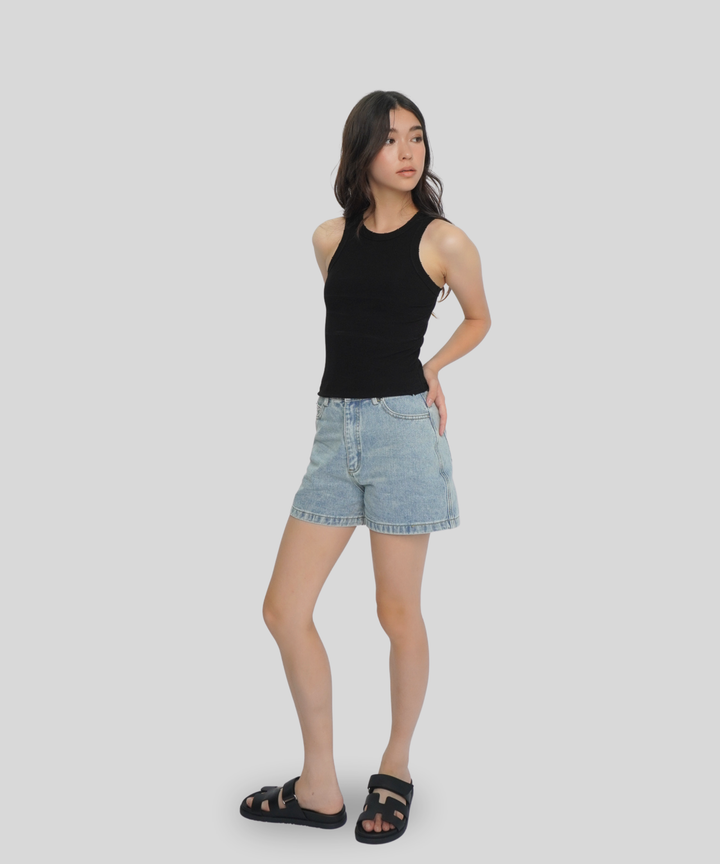 Contrast Stitch Shorts