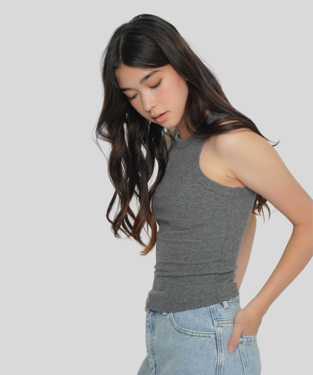 Distressed Tank Top