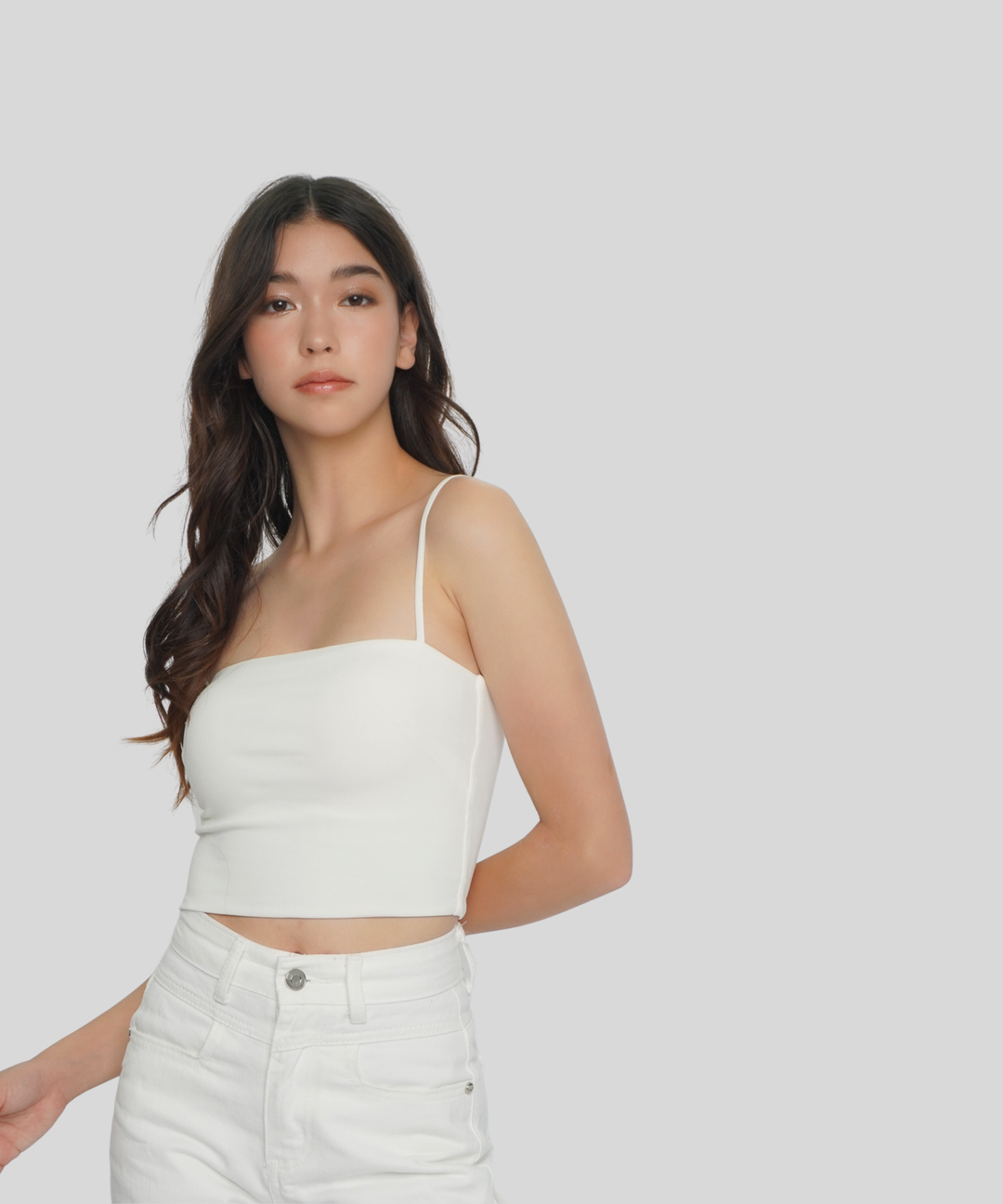 Cropped Padded Camisole Top