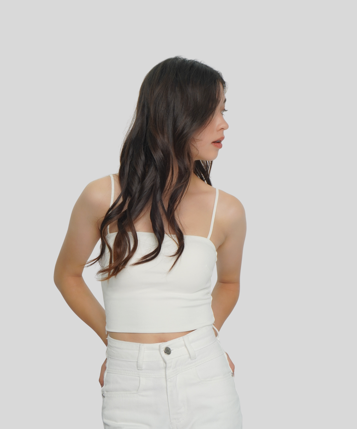 Cropped Padded Camisole Top