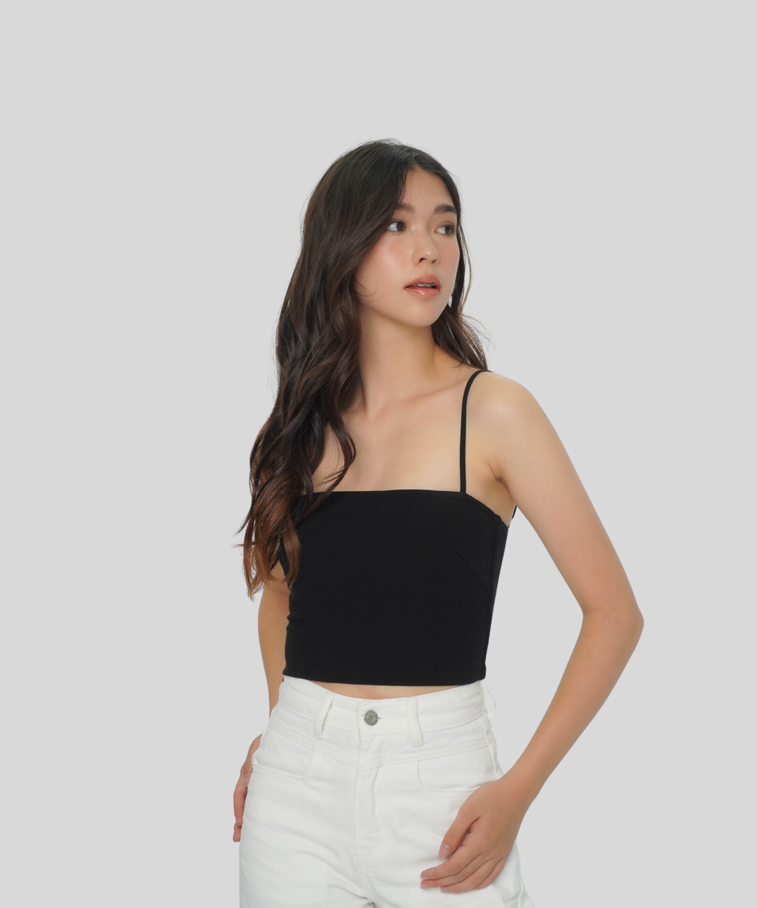 Cropped Padded Camisole Top