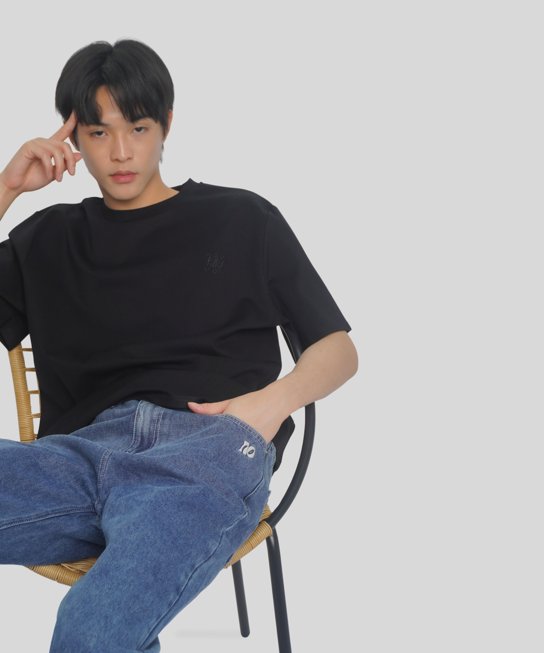 Mens Straight Cut Jeans