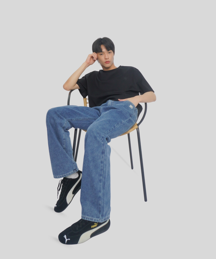Mens Straight Cut Jeans