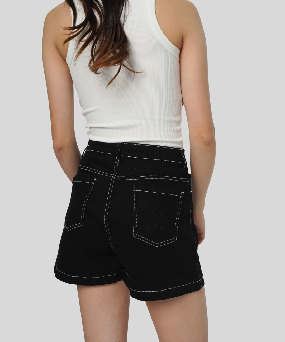 Contrast Stitch Shorts