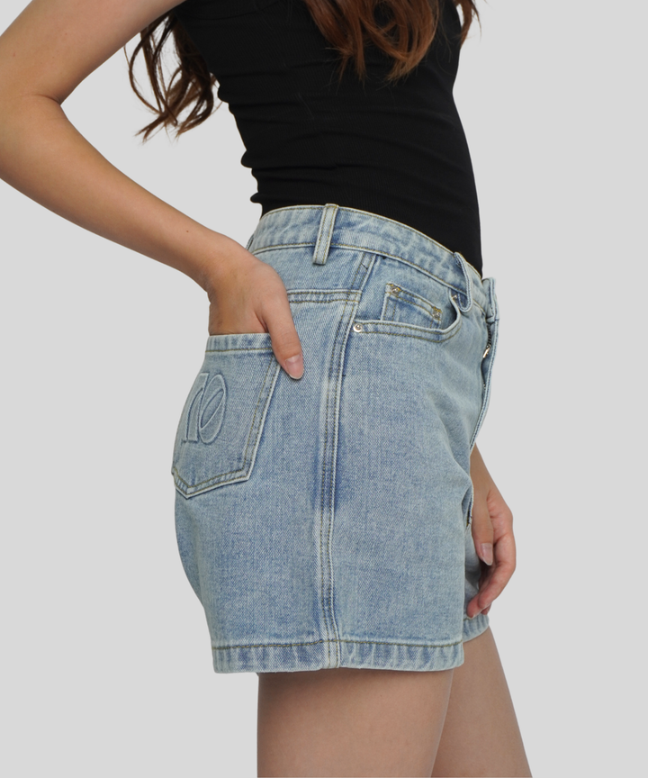 Contrast Stitch Shorts