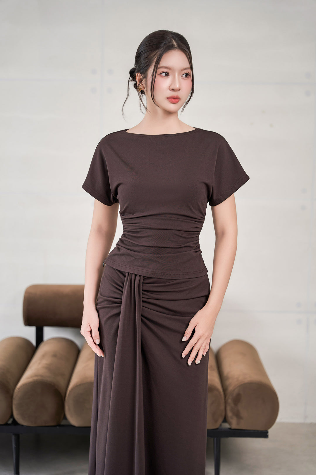 Athena Goddess Maxi Skirt