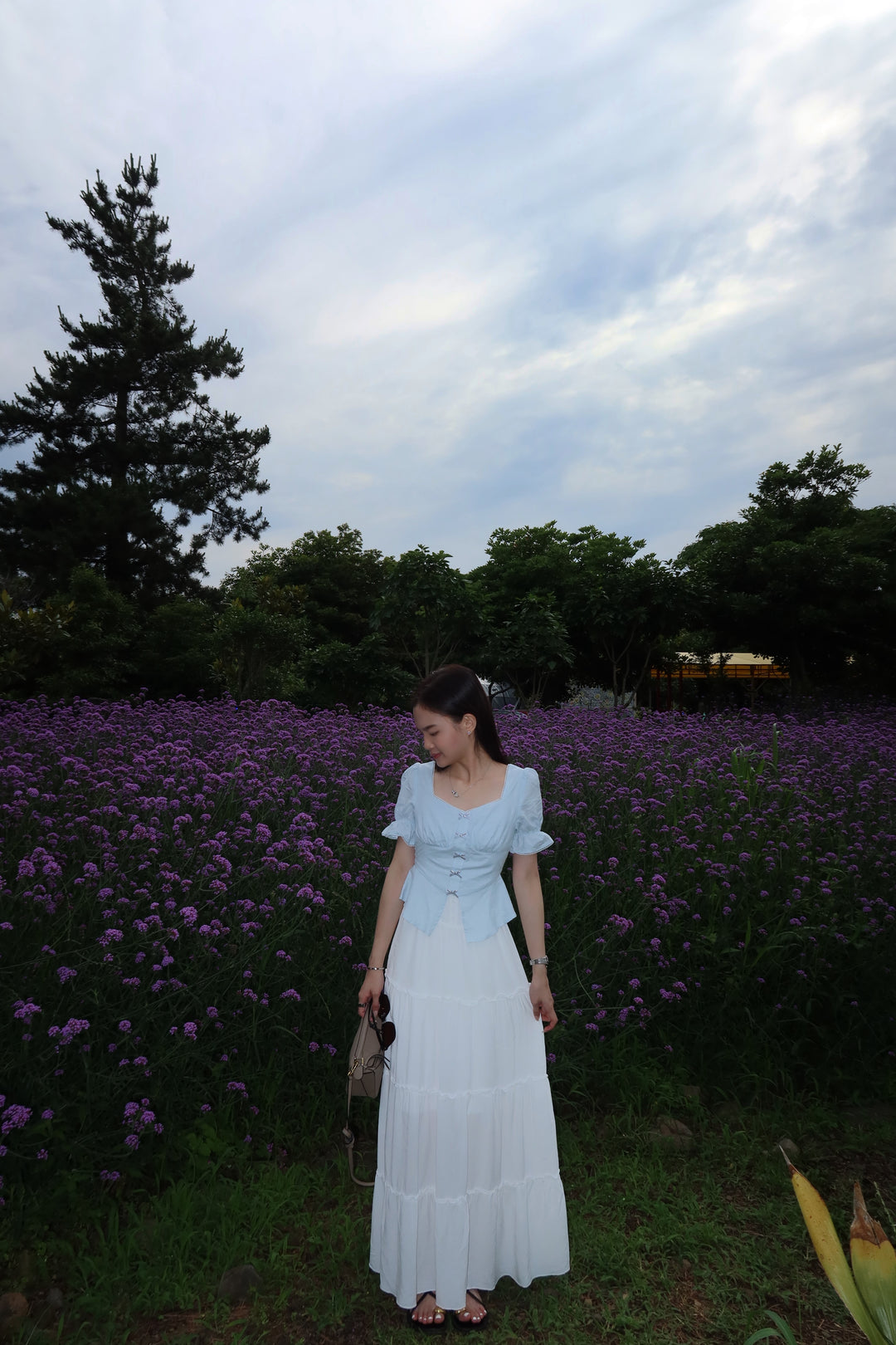 Ribbon Puff Sleeve Top