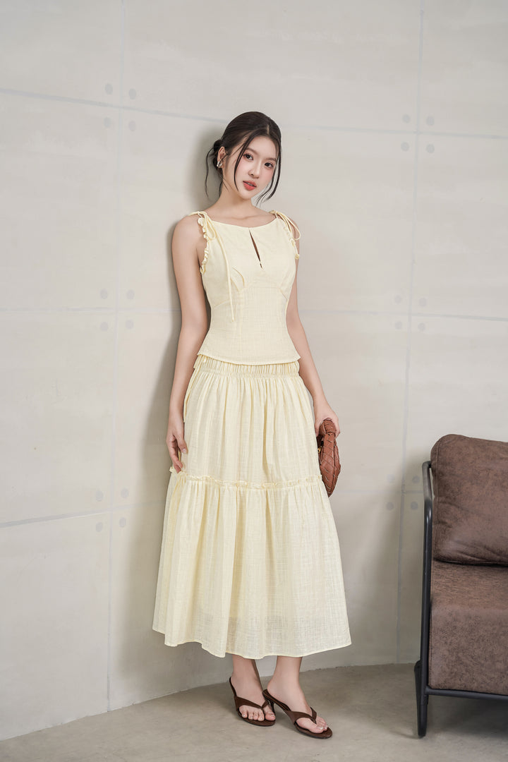 Kennede Linen Top