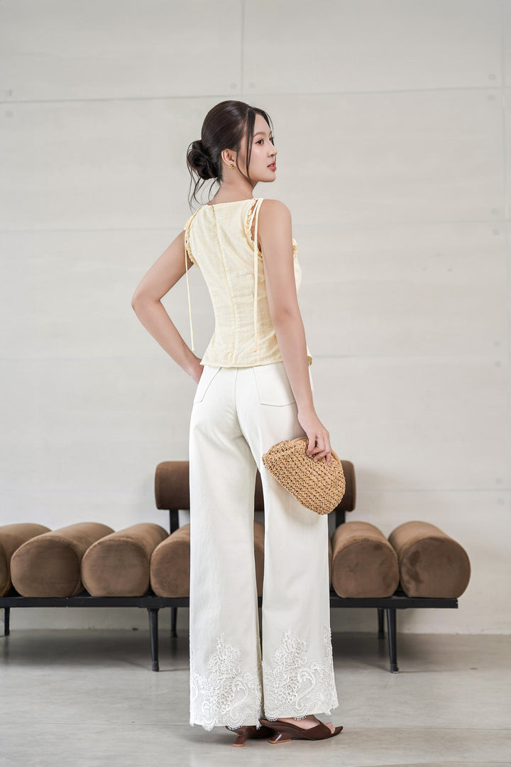Kennede Linen Top