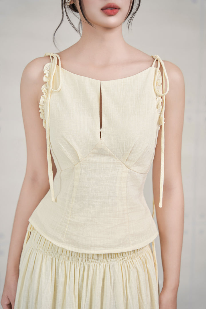 Kennede Linen Top