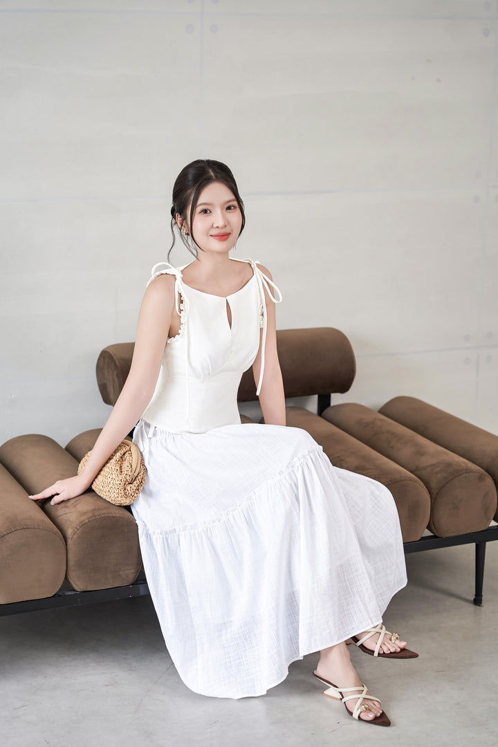 Kennede Linen Top