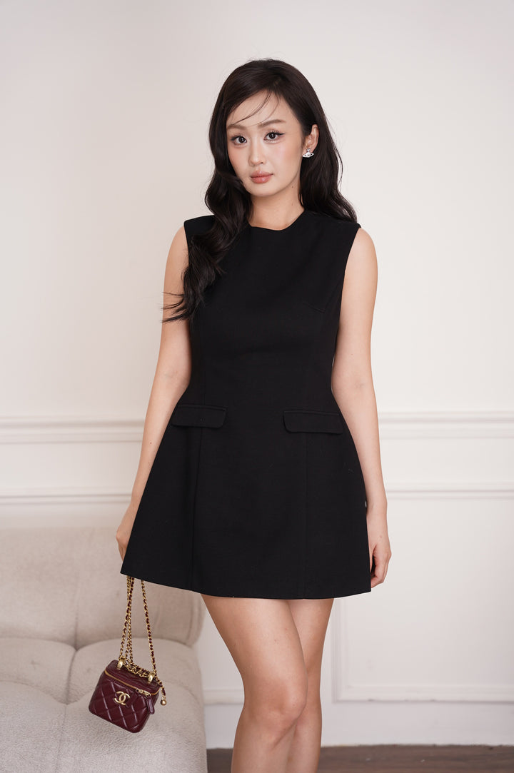 Jolie Sculpted Mini Dress
