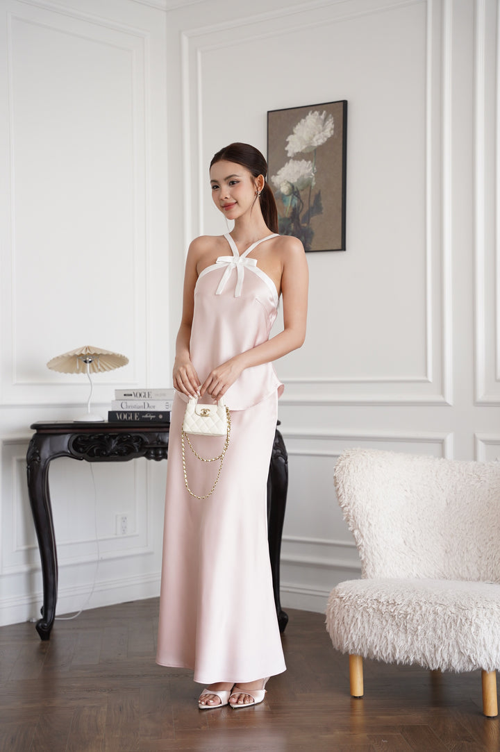 Anne Satin Skirt