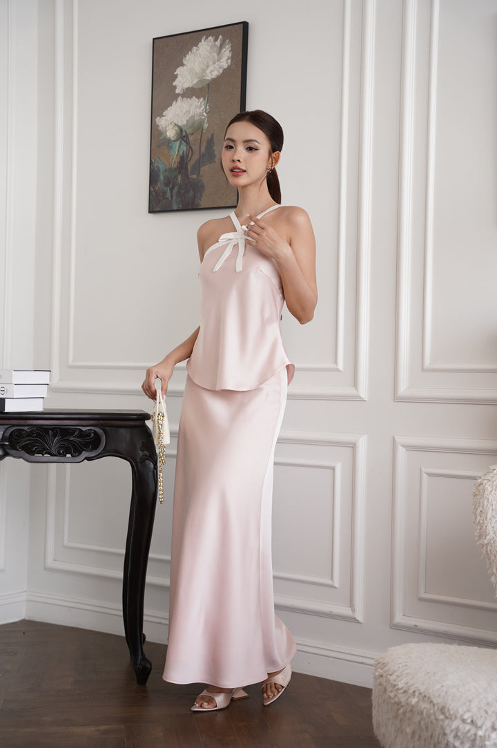 Anne Satin Skirt