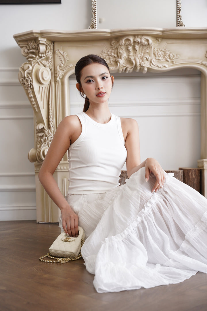 Lila Tiered Maxi Skirt