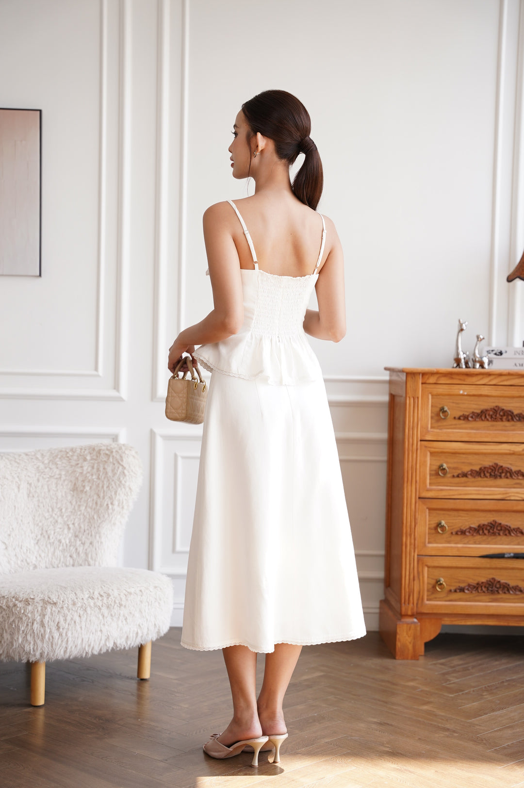 Primrose Lace Linen Top