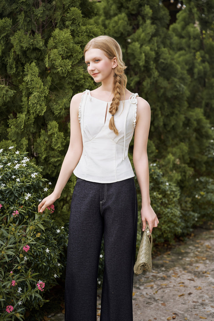 Kennede Linen Top